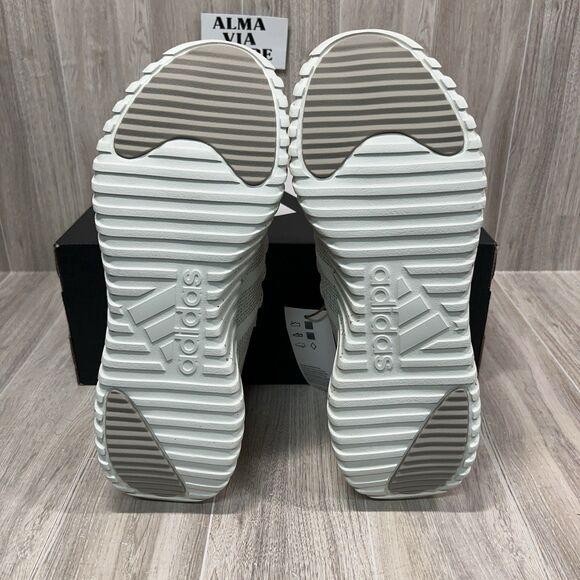 Adidas Shoes Kaptir Flow White IF6601 Walking Comfort Workout Gym Woman’s Sz 8.5 - Picture 7 of 9
